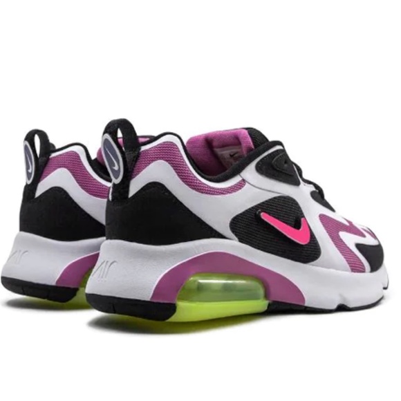 NWT NIKE WMNS AIR MAX 200 ( Black, pink and white) size 8.5 - Picture 2 of 8